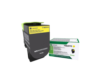 Toner Lexmark yellow 2300 str.